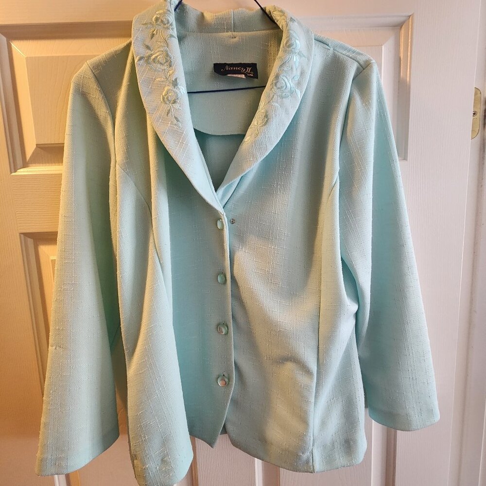 Teal Dresssuit Blazer